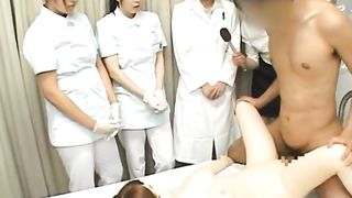 Japanese chick clinic employees