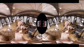 VIRTUAL TABOO - Bitchy Stepmom Gives Her Butt For Family Orgy