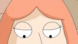 Family man romp vid, office hookup