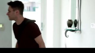 Fine looking boy came home after work and concluded up having sex intercourse with his step- mother