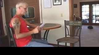 Naughty teen asked her mischievous step- father to demonstrate her some tricks he is doing with her mother