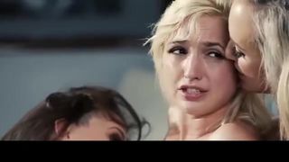 Eliza Jane and her step mother are having a uber-uber-cute trio way with a steamy-torrid-supah babe from their neighbourhood