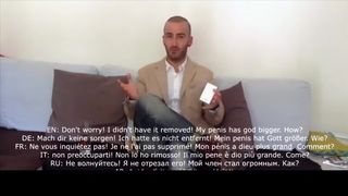 Vulgar step mommy is looking at the camera, when deep deep-throating her step son’s yam-sized tool