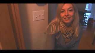 Super-Naughty platinum-towheaded mom seduced her step- son and had casual fuck with him, until she came