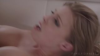 Tyler Nixon and his smoking supah-warm, step- mom are drilling on the sofa and lovin’ it