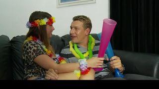 Ultra-Kinky mummy and kinky step-daughter-in-law-in-law are having romp with a boy they both like