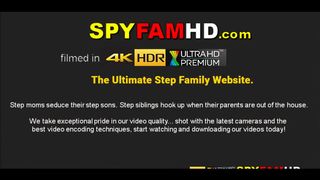 Sloppy light-haired step mommy and her mischievous step sonny-in-law are fuckin', when next to the pool