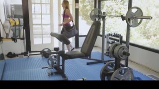 Kenna and her step- mother are rather making love with each other than doing their workout routine