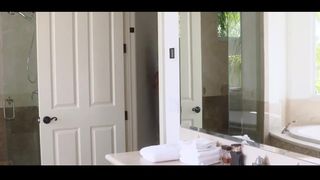 Curvaceous step mother in high high-heeled boots enjoys to bend over and get pulverized rock rock-rock hard, by her step son-in-law