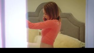 Luscious-Throat-Watering teen is sharing a fantastic guy’s rock-rock hard jizm-pump with her step mother, on the bed