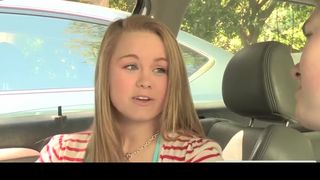 Nasty nubile platinum-blonde invited her step- mummy to join her and her boyfriend when having fuck intercourse