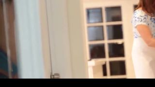 Uber-Cute dark-hued-haired babe had insatiable romp with her step mom’s nasty beau, just for joy