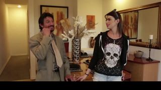 Aspen Ora and her step- parent are having casual hump, when her mummy is at work