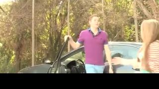 Hot-Naughty teenager was screaming from gusto when her bf's step- mother was tonguing her neat-trimmed cunt