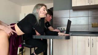 Plowing cheat's lady-pal to jizz on her trampy face - Eva Elfie