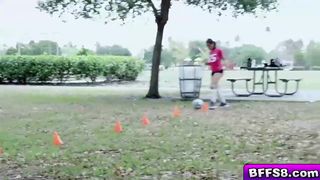 two platinum-blond step sisters are having a supah-ultra-cute fuck action with their wild partners, on the couch