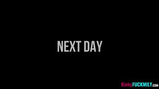 Yeah, and in this Kinky Family a Messy Facial is now a Good Step-siblings - Incest Taboo