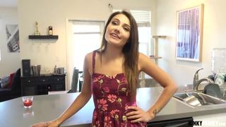 Incest video - Kinky Family - Adria Rae - Seducing Stepdad for her Vlog taboo porn