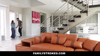 Taboo sex - FamilyStrokes - Horny Teen Devours Step Uncle's Cock porn