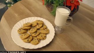 Santa's Horny Helpers In Christmas Threesome