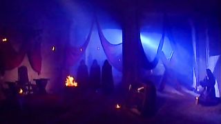 Clausura Scene 6. Judith Kostner, Maria Szolontai, 3 guys