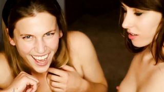 Two Naughty Daughters Surprise Daddy Before Mommy Gets Home