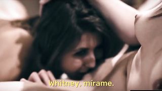 Teen Lesbian Is Coerced By Girlfriend Into Straight Threesome With Step-Dad