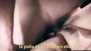 Teen Lesbian Is Coerced By Girlfriend Into Straight Threesome With Step-Dad