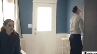 Sexy Girl is in the mood to have a four-way with her step- daughter-in-law and her mates