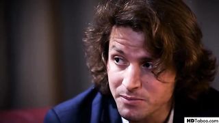 Super-Fucking-Hot black-haired was prepared for the prom night but got engaged having lovemaking with her step- brutha