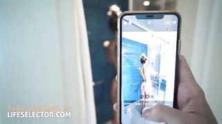 Marvelous blondie stunner luvs to deep-throat her step- step-brother's pink cigar and make him spew out from gusto