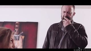 Hottest mother lets her stepsonny have fun with her humid cooter and make her jizm