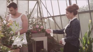 MILF sex scene with a young guy. Exciting taboo video of desire and lust