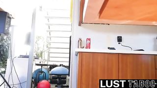 Lilly Glee is a jiggly platinum-blonde manmeat teaser who enjoys to have sex intercourse with her step- step-brother