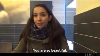 Molten supah-kinky teen dark haired asked her stepbrother to hookup her brains out, until she blows a flow