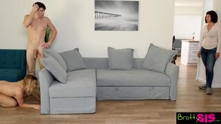 Bratty Step-Sista - Step Stepbrother Fucks Step Step-Sista right next to Mother! (Hilarious Taboo Porn)