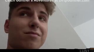 Preggnant Porno from Family Taboo Scene - Chocolate-Colored-Haired Preggy observing an elderly duo ripping up, while her beau is fingerblasting her coochie