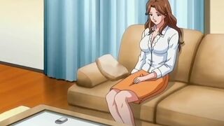 KinkySon Makes Mischievous Mommy Drink His Yam-Sized Manmeat | Anime