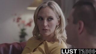 Tempting platinum-blond girl is frequently doing naughty stuff with her step- sonny-in-law's penis, because it perceives supreme