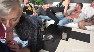 Family Taboo Orgy - Supah Super-Fucking-Hot Group Vid