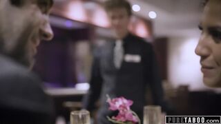 Pure TABOO Nymphomaniac Wife gets Risky Inward Climax From Stranger