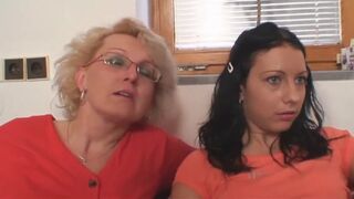 Mom in law taboo sex intercourse behind housewife's back