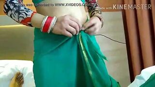 Neha gave a fellate-job to her step- step-bro, while her hubby was out of town