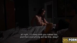 Petite titted teenager with pierced nipples is cheatingg on her bf with her ultra-mischievous step- step-step-brother