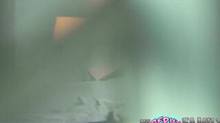 Pervy Taboo - Jizzing on her ginormous pubic hair