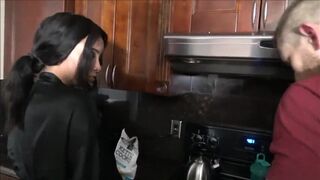 Taboo Lovemaking - Aaliyah Hadid - Dark-Hued Sis Seduces Phat Brutha