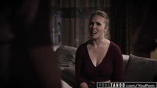 Pure TABOO Lena Paul Persuaded into Butt-Fuck with Bosses Husband