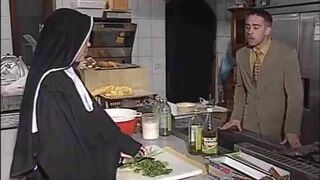 Taboo - Uber-Stellar Nun DEEPTHROAT OFF and Caboose Smashing