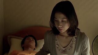 Asian taboo scene. Neighbor mummy forearm-job