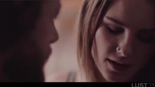 Cute girl is decided to porn her fabulous stepdaddy, while they are alone at home